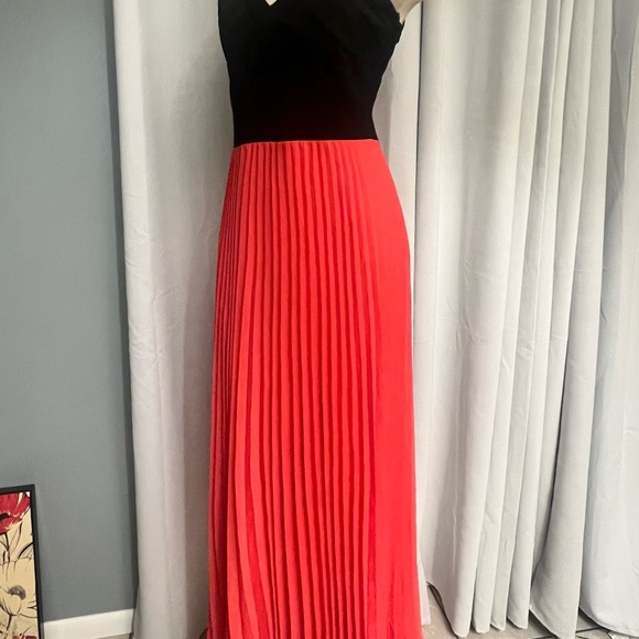 Chrystal doll maxi black /red dress size 5 crossed chest designs women’s girls - Picture 9 of 11